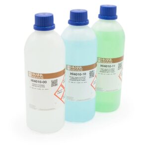 Dung Dịch Chuẩn Floride 1ppm và 10ppm và Dung Dịch TISAB, Mỗi Chai 500mL Hanna HI4010-30