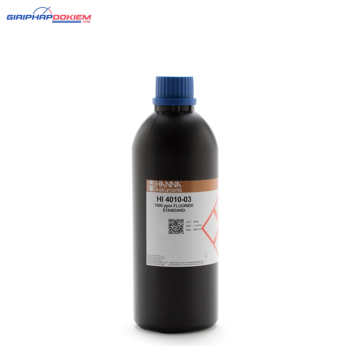Dung Dịch Hiệu Chuẩn Floride 1000 ppm, 500 mL Hanna HI4010-03 1 Dung Dịch Hiệu Chuẩn Floride 1000 ppm, 500 mL Hanna HI4010-03