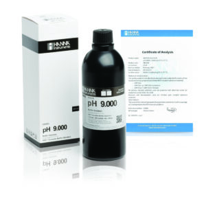 Dung Dịch Hiệu Chuẩn Millesimal pH 9.000, 500 mL Hanna HI6009