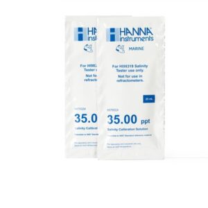 Dung Dịch Hiệu Chuẩn NaCl 35.00 g/L (ppt), Hộp 25 gói 20mL Hanna HI70024P