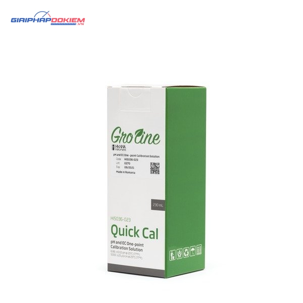Dung Dịch Hiệu Chuẩn Nhanh 1 Điểm Cho Cả 3 Thông Số pH/EC/TDS, 230mL Hanna HI5036-023 2 Dung Dịch Hiệu Chuẩn Nhanh 1 Điểm Cho Cả 3 Thông Số pH/EC/TDS, 230mL Hanna HI5036-023