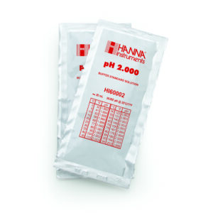 Dung Dịch Hiệu Chuẩn pH 2.000, gói 20mL (25 gói) Hanna HI60002-02