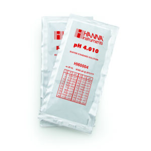 Dung Dịch Hiệu Chuẩn pH 4.010, gói 20mL (25 gói) Hanna HI60004-02