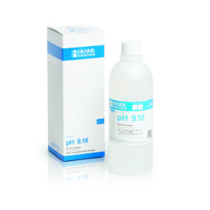 Dung Dịch Hiệu Chuẩn pH 9.18, Chai 1 Lít Hanna HI7009/1L