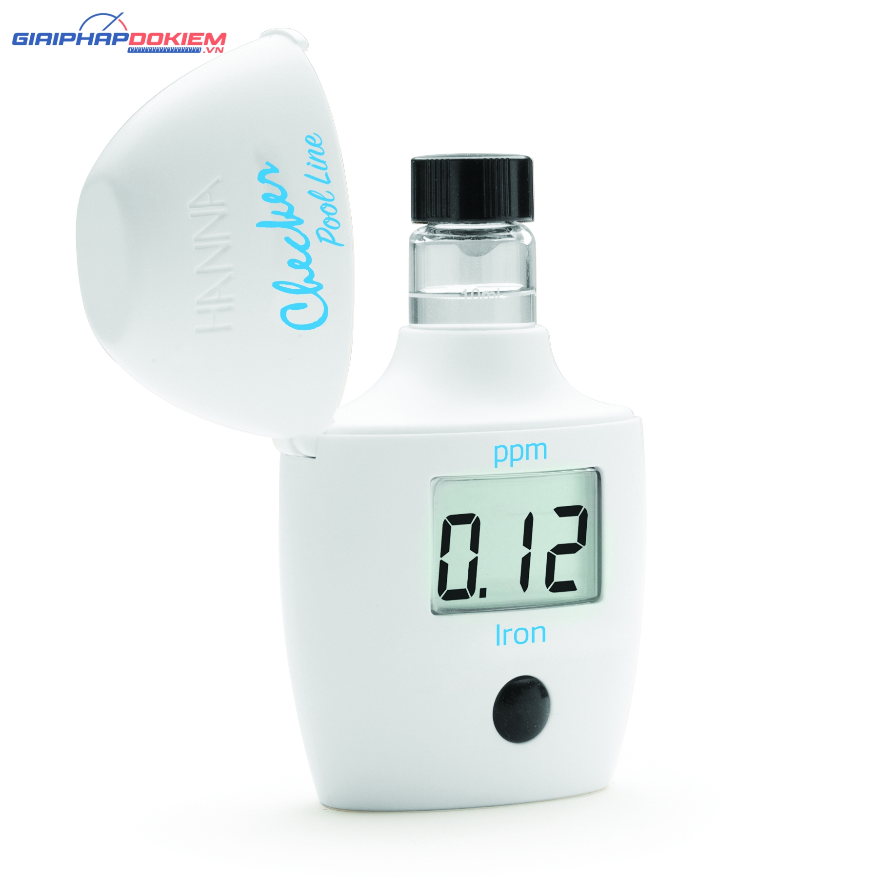 Dung Dịch Kiểm Tra Máy Đo Sắt HI7214, Chỉ Dùng 1 lần Hanna HI7214-11 2 Dung Dịch Kiểm Tra Máy Đo Sắt HI7214, Chỉ Dùng 1 lần Hanna HI7214-11