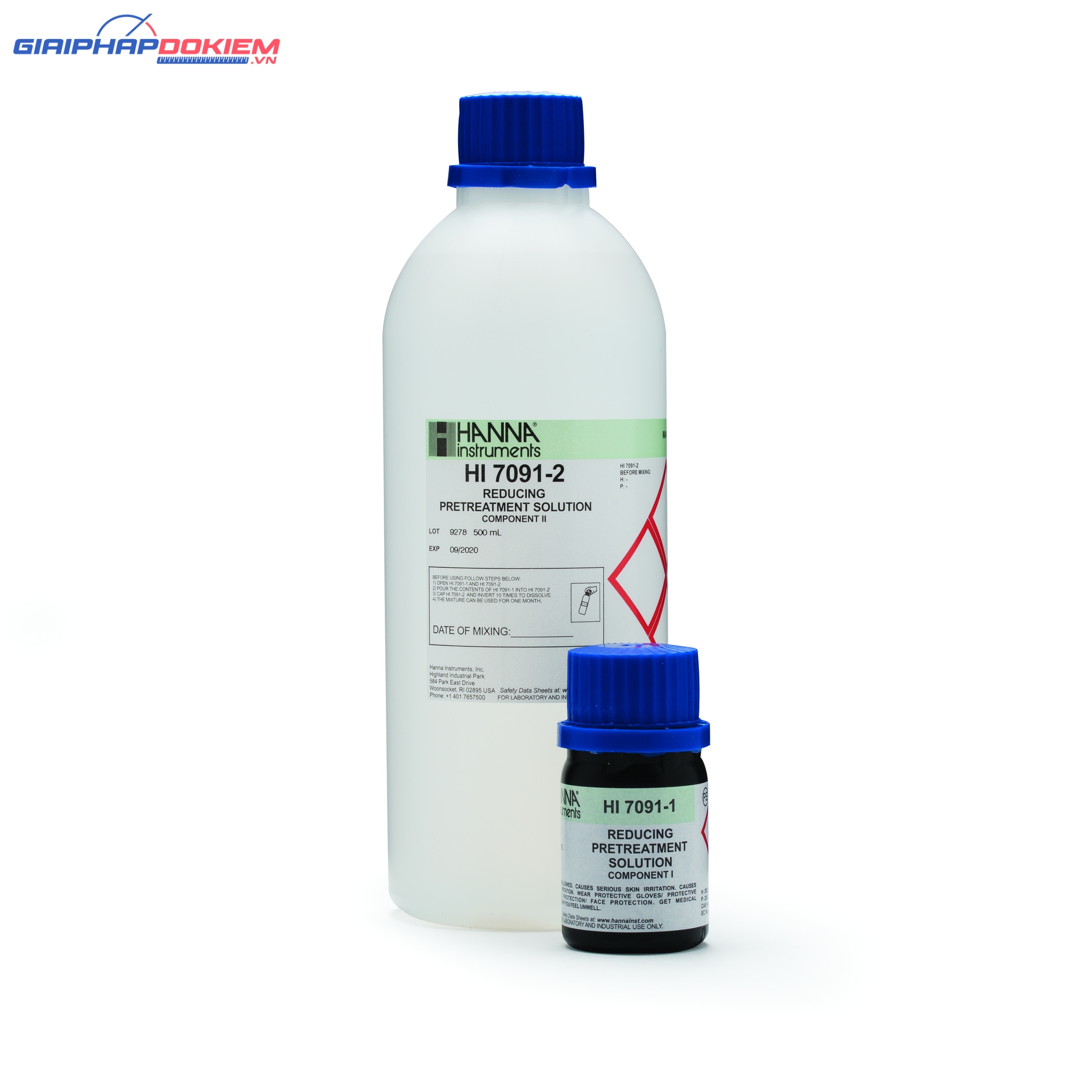 Dung Dịch Xử Lý (Khử) Cho Điện Cực ORP, 500mL Hanna HI7091L 1 Dung Dịch Xử Lý (Khử) Cho Điện Cực ORP, 500mL Hanna HI7091L
