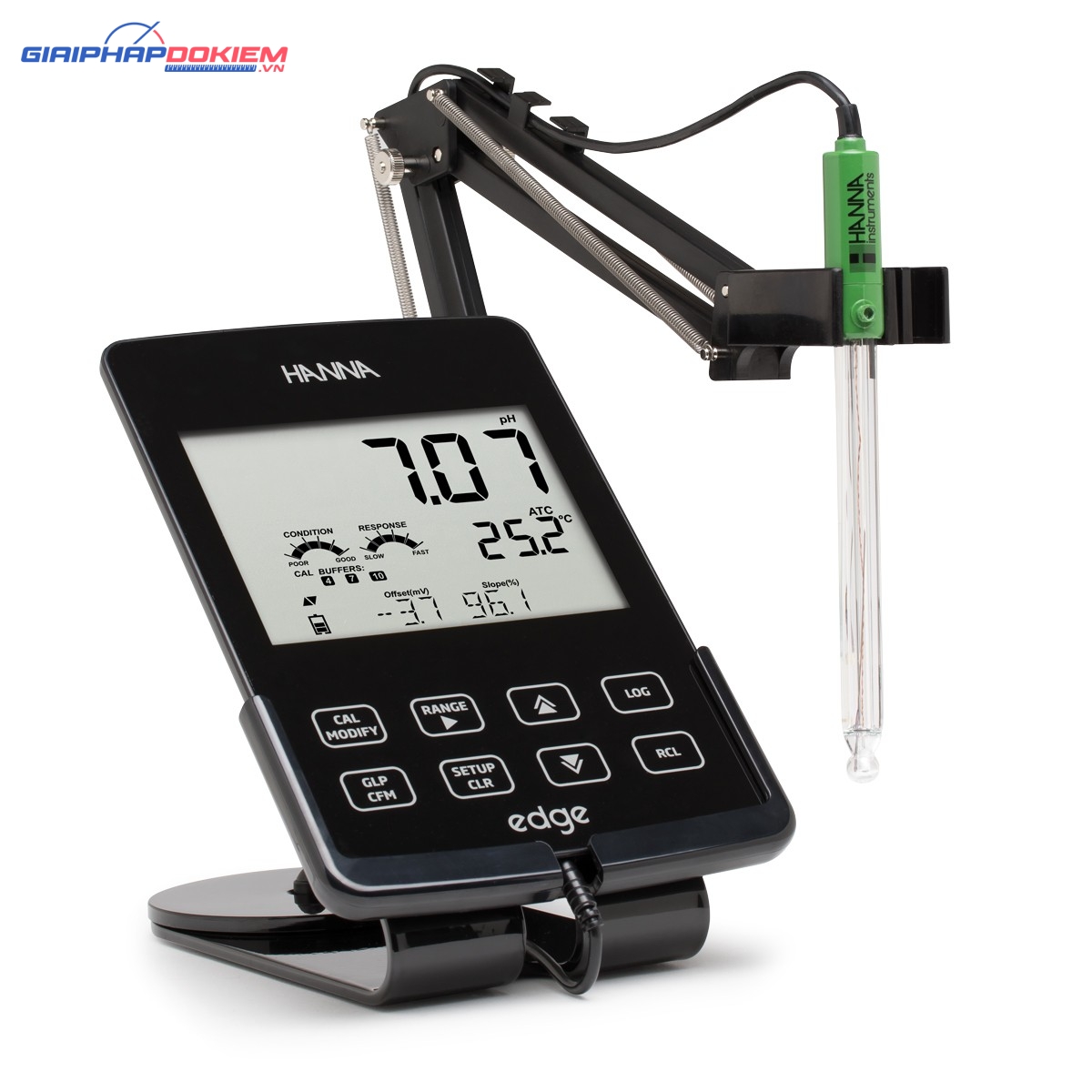 Edge Đa Chỉ Tiêu - Máy Đo pH/Nhiệt Độ Hanna HI2020-02 2 Edge Đa Chỉ Tiêu - Máy Đo pH/Nhiệt Độ Hanna HI2020-02