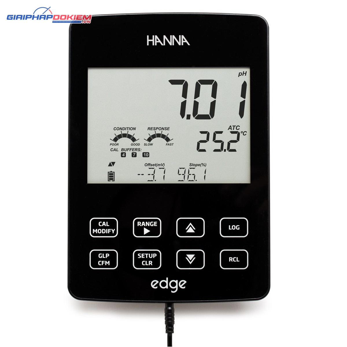 Edge Đa Chỉ Tiêu - Máy Đo pH/Nhiệt Độ Hanna HI2020-02 1 Edge Đa Chỉ Tiêu - Máy Đo pH/Nhiệt Độ Hanna HI2020-02