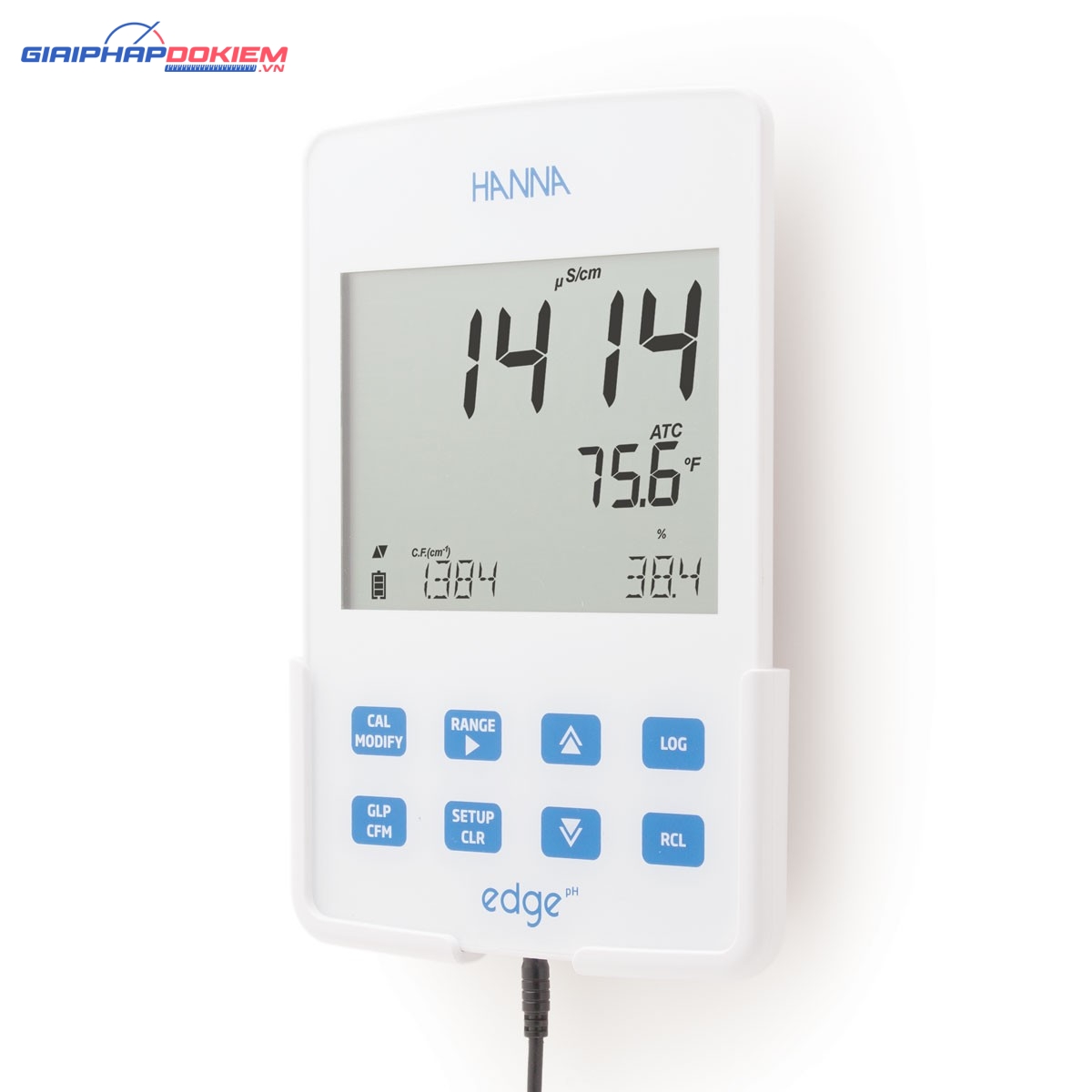edge® đơn chỉ tiêu - Máy Đo EC/TDS/Độ Mặn/Nhiệt Độ Hanna HI2003-02 2 edge® đơn chỉ tiêu - Máy Đo EC/TDS/Độ Mặn/Nhiệt Độ Hanna HI2003-02