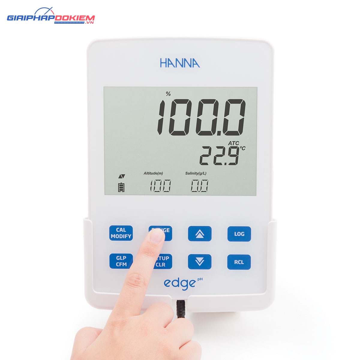 edge® đơn chỉ tiêu - Máy Đo Oxy Hoà Tan/Nhiệt Độ Hanna HI2004-02 2 edge® đơn chỉ tiêu - Máy Đo Oxy Hoà Tan/Nhiệt Độ Hanna HI2004-02