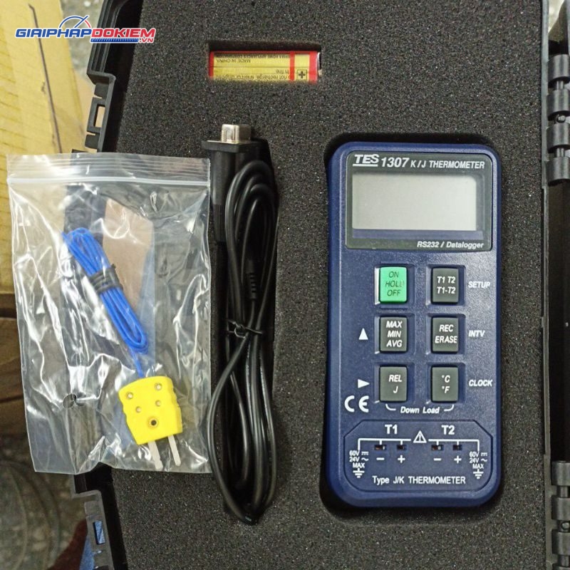 Máy đo nhiệt độ TES 1307 7 Máy đo nhiệt độ TES 1307