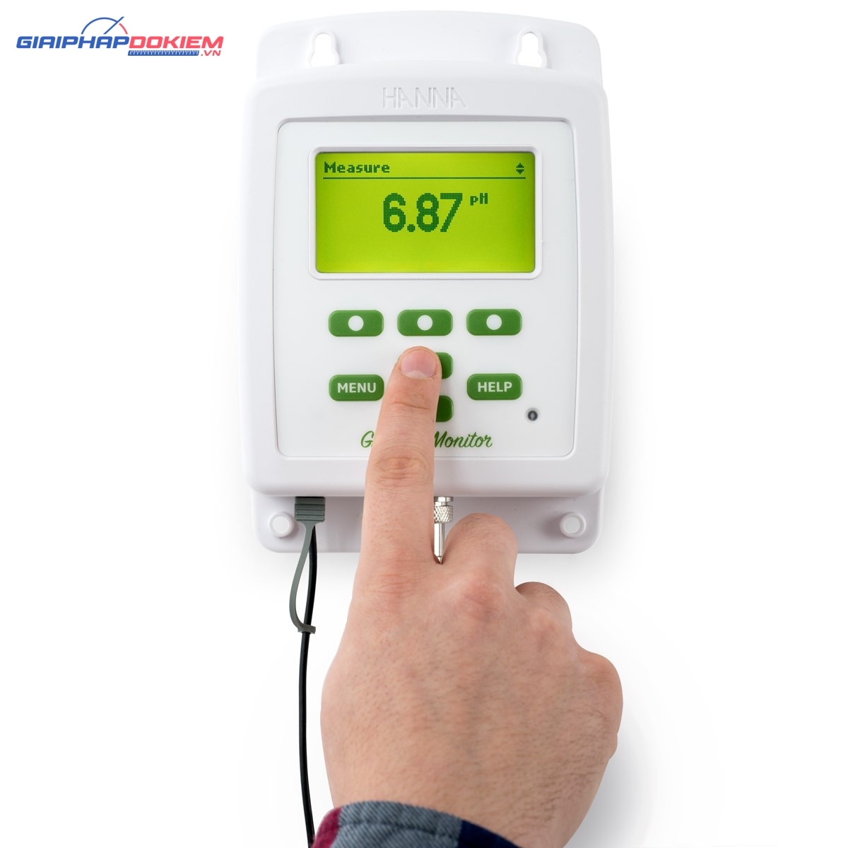 Màn hình GroLine Đo Các Chất Dinh Dưỡng Thủy Canh Hanna HI981420-02 3 Màn hình GroLine Đo Các Chất Dinh Dưỡng Thủy Canh Hanna HI981420-02