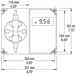 Màn Hình Kiểm Soát pH Kết Hợp Bơm Hanna BL7916-2 3 Màn Hình Kiểm Soát pH Kết Hợp Bơm Hanna BL7916-2