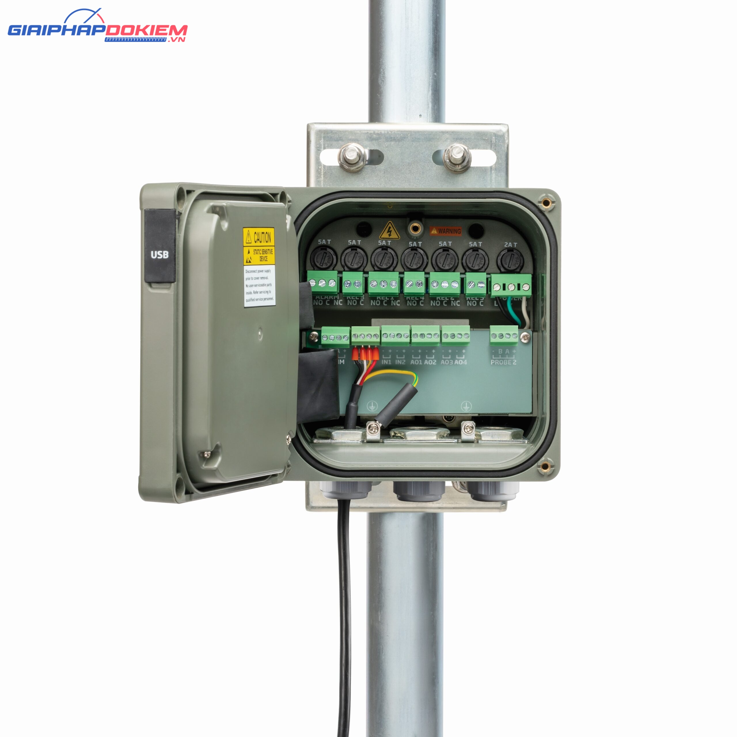 Màn Hình Kiểm Soát pH, ORP, EC, DO Đồng Thời 2 Kênh Hanna HI520 2 Màn Hình Kiểm Soát pH, ORP, EC, DO Đồng Thời 2 Kênh Hanna HI520