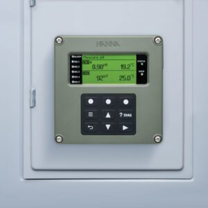 Màn Hình Kiểm Soát pH, ORP, EC, DO Đồng Thời 2 Kênh Hanna HI520 8 Màn Hình Kiểm Soát pH, ORP, EC, DO Đồng Thời 2 Kênh Hanna HI520