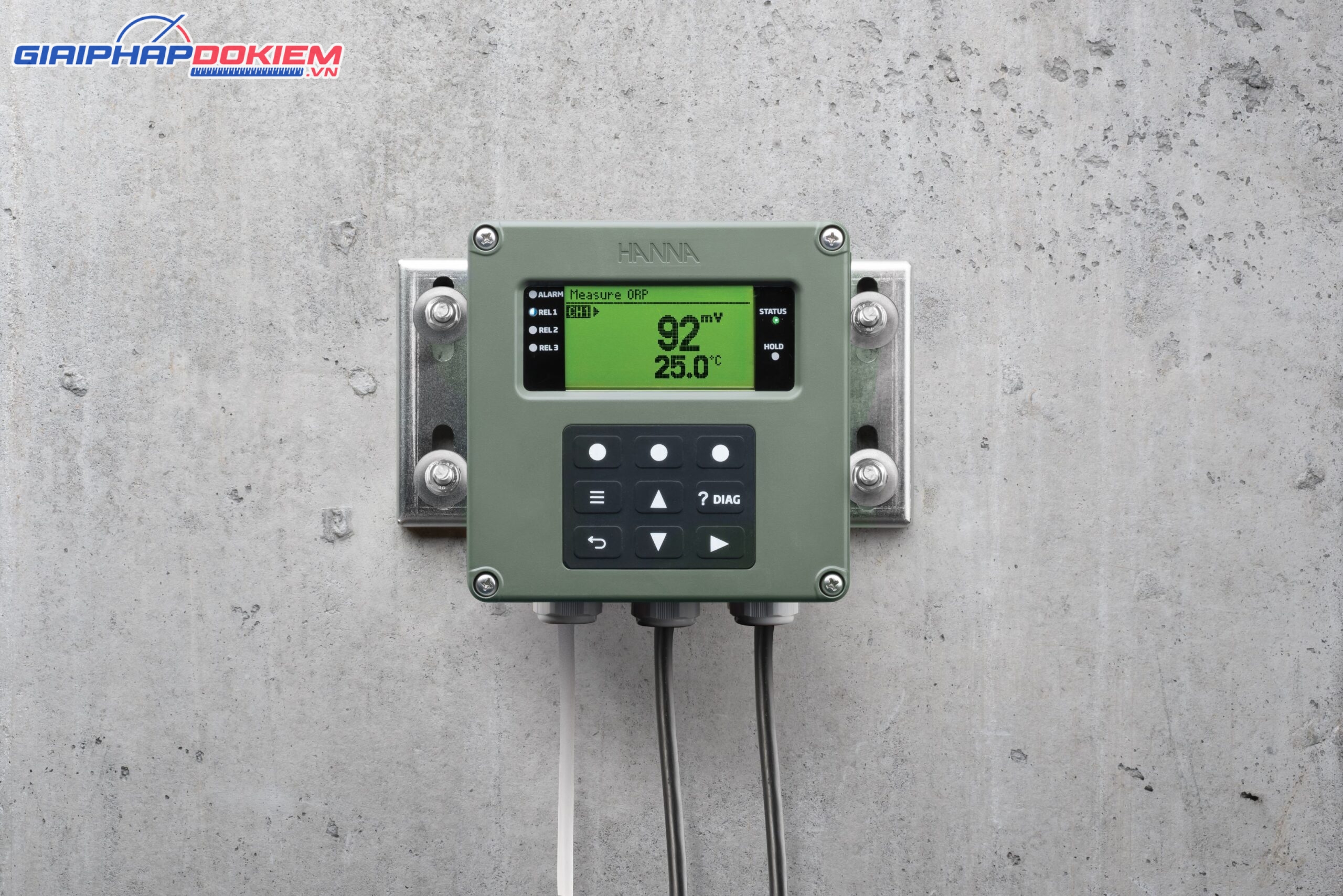 Màn Hình Kiểm Soát pH, ORP, EC, DO Đồng Thời 2 Kênh Hanna HI520 5 Màn Hình Kiểm Soát pH, ORP, EC, DO Đồng Thời 2 Kênh Hanna HI520