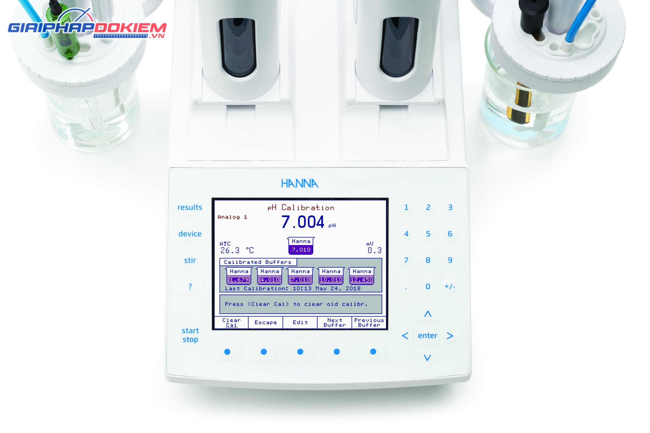 Máy Chuẩn Độ Điện Thế Tự Động Hanna HI932 3 Máy Chuẩn Độ Điện Thế Tự Động Hanna HI932