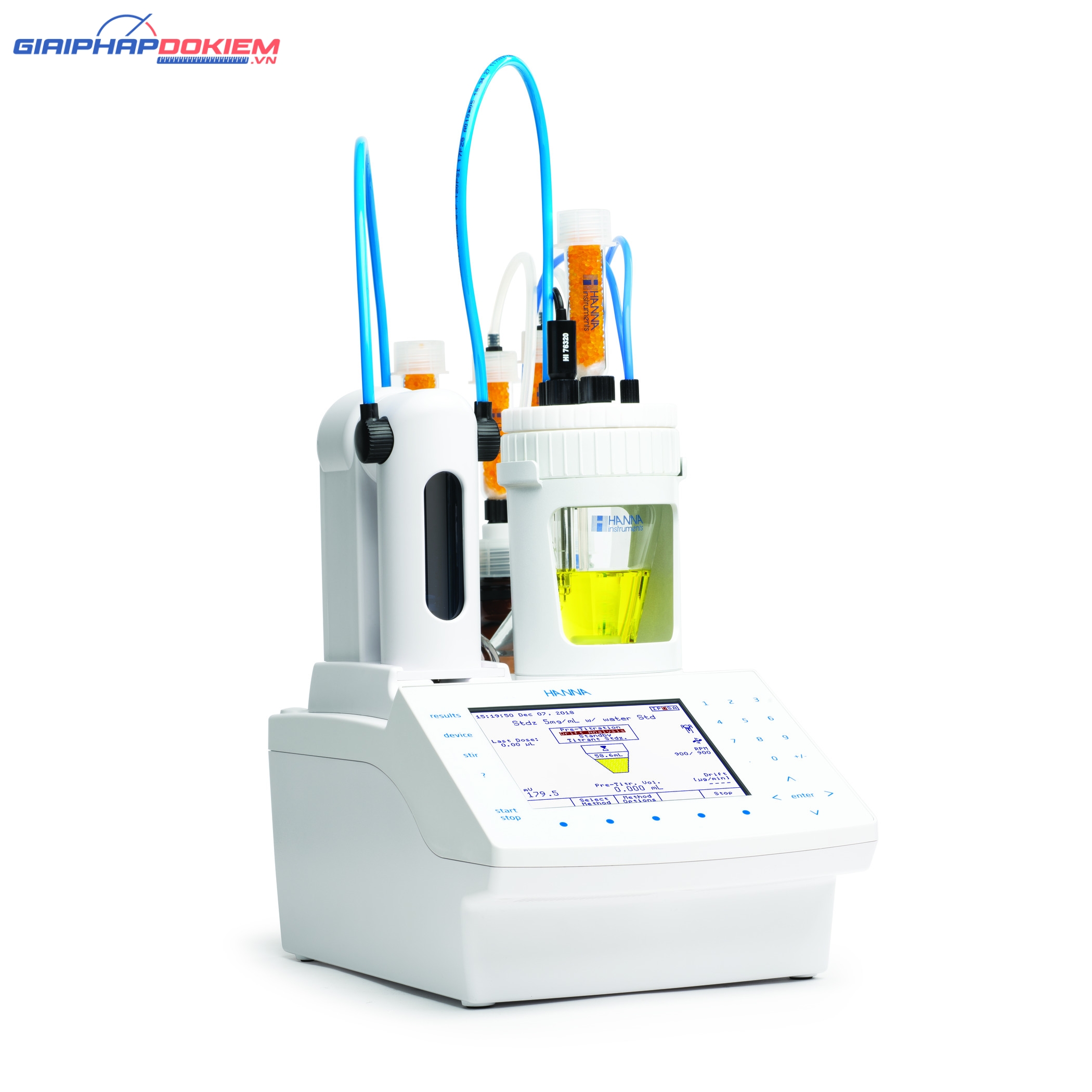 Máy Chuẩn Độ Karl Fischer Volumetric Để Xác Định Độ Ẩm Hanna HI933-02 5 Máy Chuẩn Độ Karl Fischer Volumetric Để Xác Định Độ Ẩm Hanna HI933-02