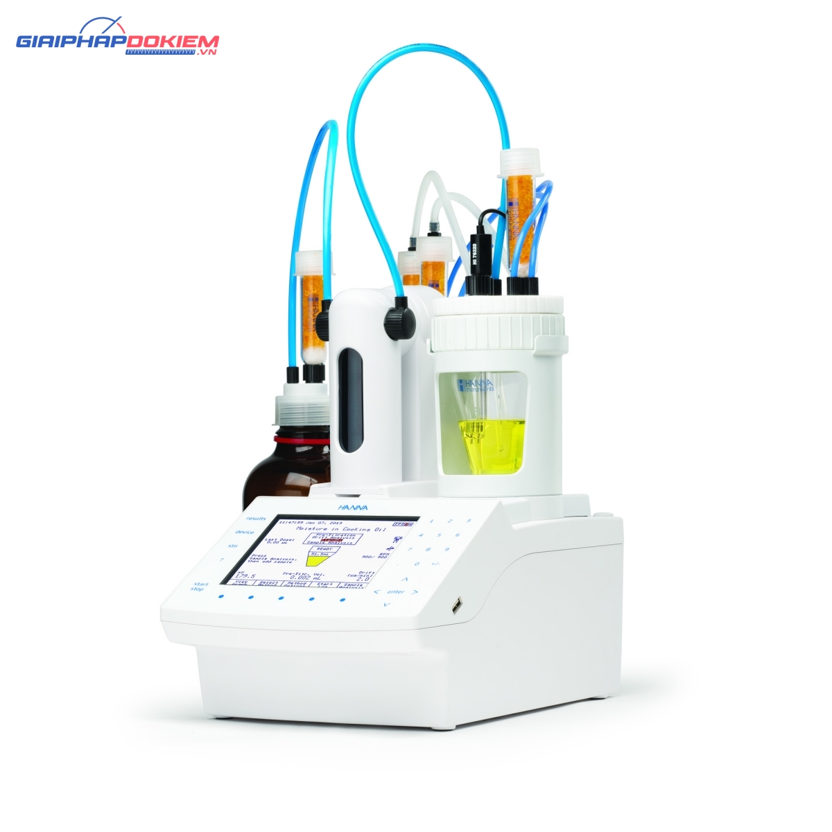 Máy Chuẩn Độ Karl Fischer Volumetric Để Xác Định Độ Ẩm Hanna HI933-02 Máy Chuẩn Độ Karl Fischer Volumetric Để Xác Định Độ Ẩm Hanna HI933-02