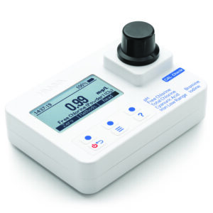 Máy Đo Brôm, Clo, Axit Cyanuric, Iot, Sắt Và pH Trong Nước Sạch Hanna HI97101