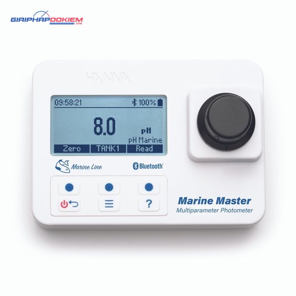Máy Đo Đa Chỉ Tiêu Dùng Cho Thủy Sản Nước Mặn Có Kết Nối Bluetooth Hanna HI97115 1 Máy Đo Đa Chỉ Tiêu Dùng Cho Thủy Sản Nước Mặn Có Kết Nối Bluetooth Hanna HI97115