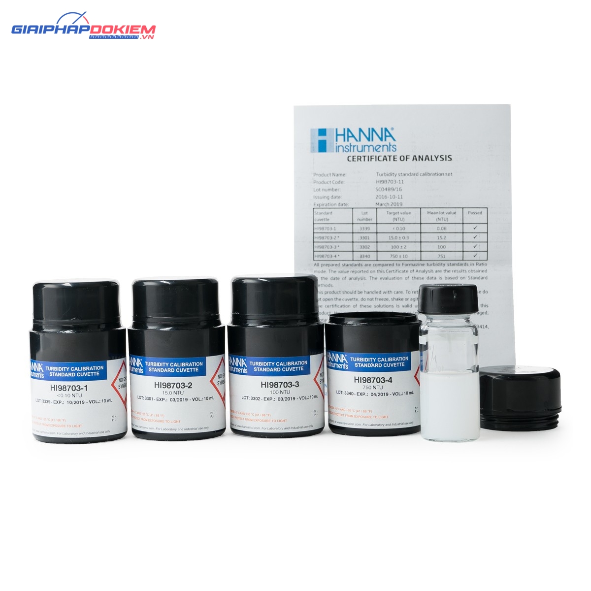 Máy Đo Độ Đục Cầm Tay Theo Tiêu Chuẩn EPA Hanna HI98703-02 Máy Đo Độ Đục Cầm Tay Theo Tiêu Chuẩn EPA Hanna HI98703-02