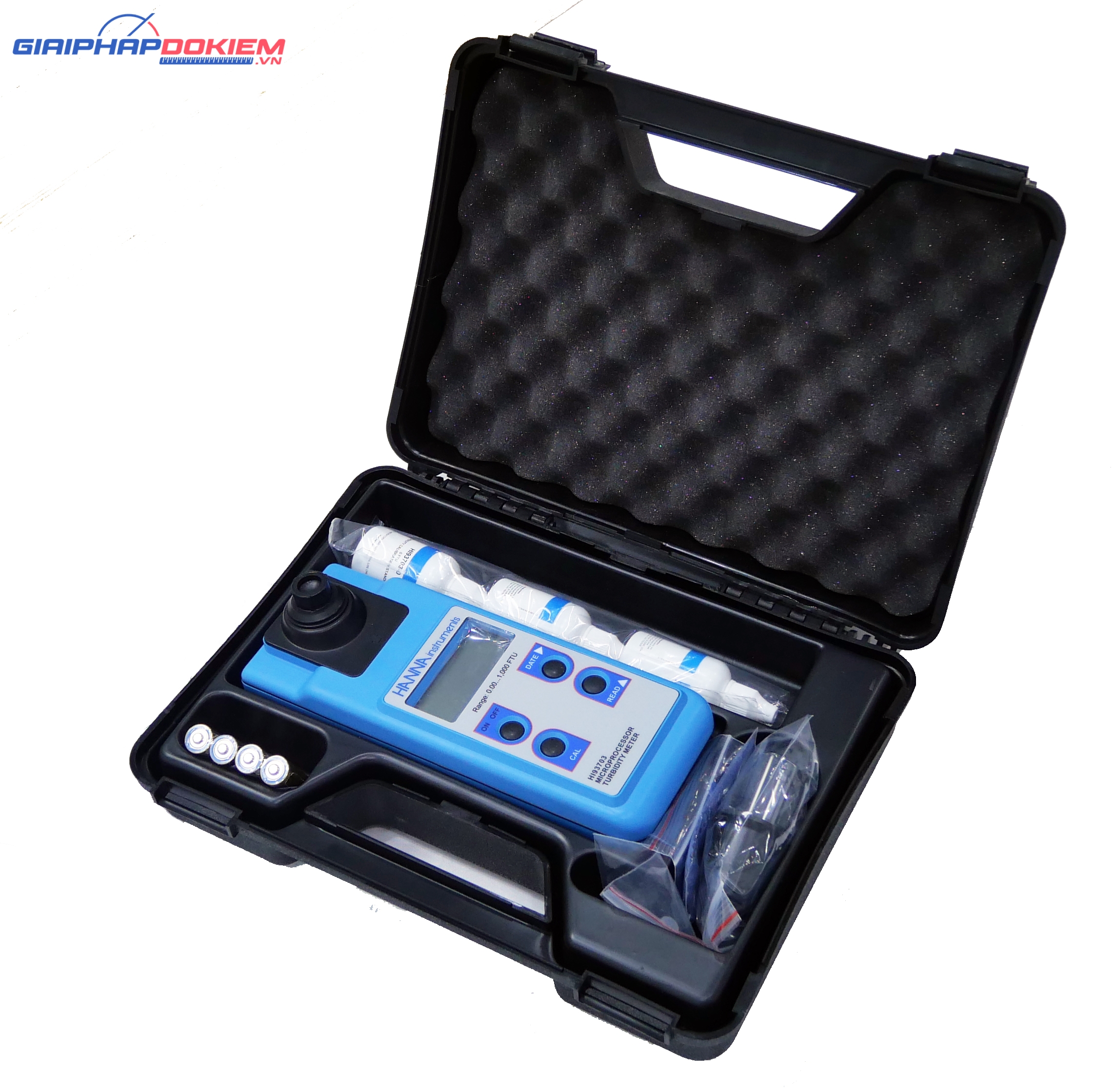 Máy Đo Độ Đục Tiêu Chuẩn ISO Kèm Dung Dịch Chuẩn Hanna HI93703C 1 Máy Đo Độ Đục Tiêu Chuẩn ISO Kèm Dung Dịch Chuẩn Hanna HI93703C
