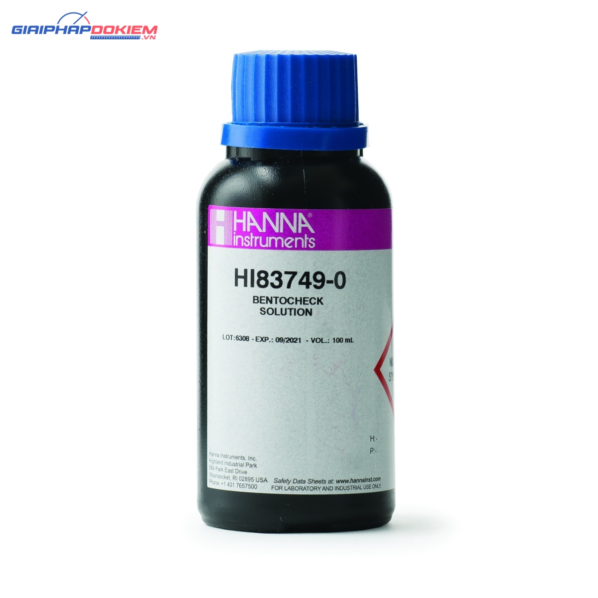 Máy Đo Độ Đục Và Bentonit Trong Rượu Vang Hanna HI83749-02 Máy Đo Độ Đục Và Bentonit Trong Rượu Vang Hanna HI83749-02