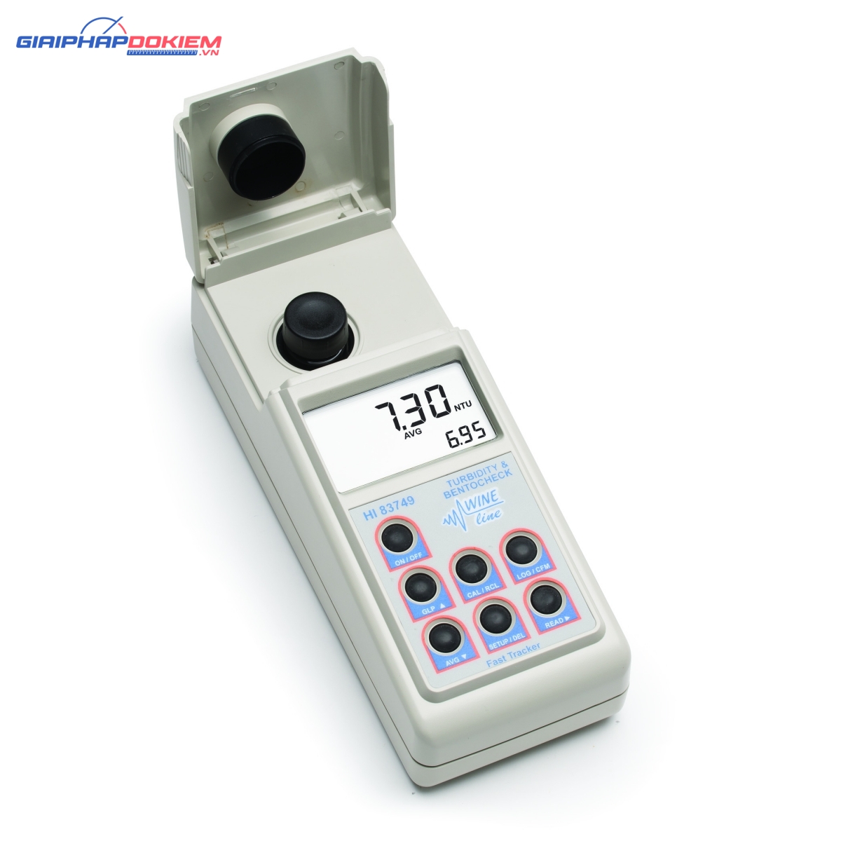 Máy Đo Độ Đục Và Bentonit Trong Rượu Vang Hanna HI83749-02 Máy Đo Độ Đục Và Bentonit Trong Rượu Vang Hanna HI83749-02