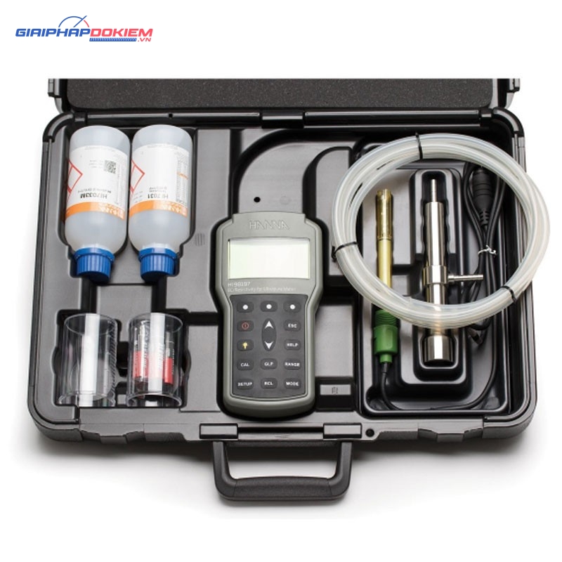 Máy Đo EC/TDS/Trở Kháng/Độ Mặn Đặc Biệt Cho Nước Siêu Tinh Khiết Hanna HI98197 2 Máy Đo EC/TDS/Trở Kháng/Độ Mặn Đặc Biệt Cho Nước Siêu Tinh Khiết Hanna HI98197