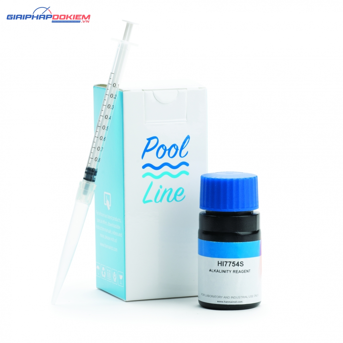 Máy Đo Kiềm Chuyên Cho Nước Hồ Bơi Hanna HI7754 Máy Đo Kiềm Chuyên Cho Nước Hồ Bơi Hanna HI7754