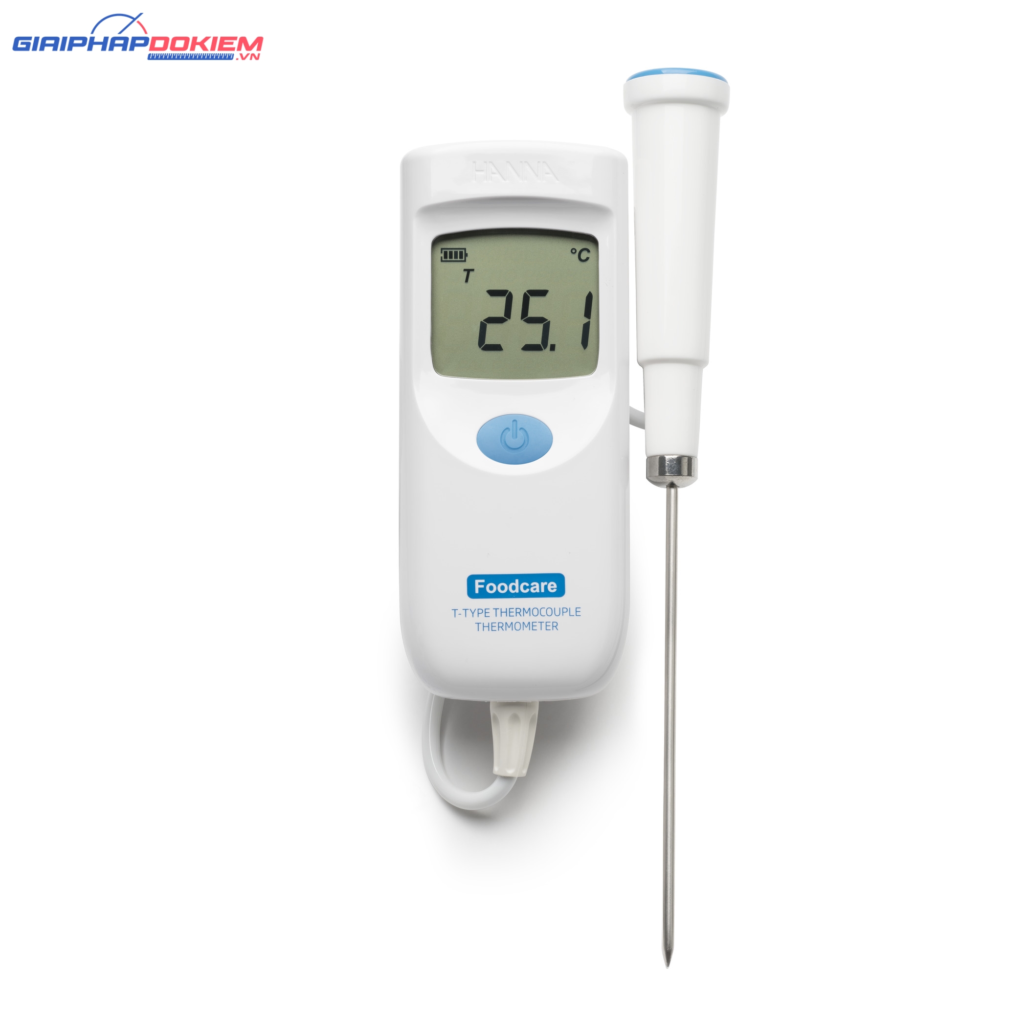 Máy Đo Nhiệt Độ Đi Kèm Điện Cực Cố Định Cổng T Hanna HI935008 1 Máy Đo Nhiệt Độ Đi Kèm Điện Cực Cố Định Cổng T Hanna HI935008