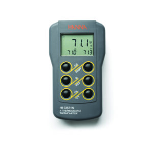 Máy Đo Nhiệt Độ Kiểu K (-200 - 1371°C) Có Hiệu Chuẩn Hanna HI93531N