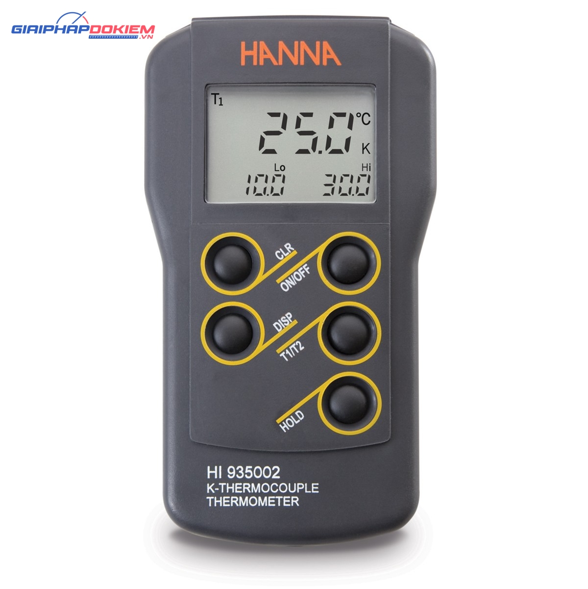 Máy Đo Nhiệt Độ Loại K Có 2 Kênh Hanna HI935002 1 Máy Đo Nhiệt Độ Loại K Có 2 Kênh Hanna HI935002