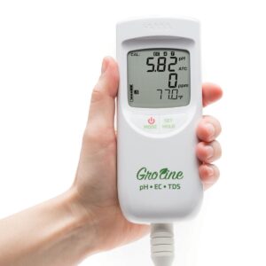 Máy Đo pH/EC/TDS/Nhiệt Độ Trong Thủy Canh GroLine Hanna HI9814 5 Máy Đo pH/EC/TDS/Nhiệt Độ Trong Thủy Canh GroLine Hanna HI9814