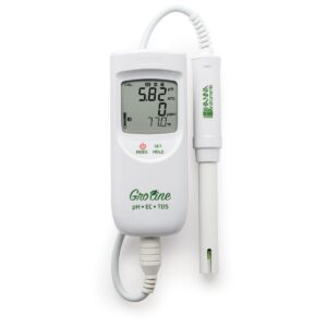 Máy Đo pH/EC/TDS/Nhiệt Độ Trong Thủy Canh GroLine Hanna HI9814