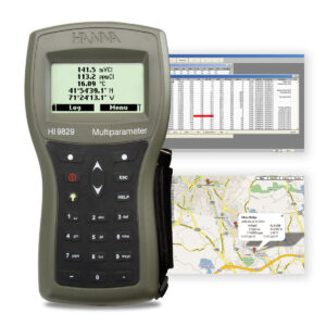 Máy Đo pH/ISE/EC/DO/Độ Đục Chống Thấm Nước Có GPS Hanna HI9829 6 Máy Đo pH/ISE/EC/DO/Độ Đục Chống Thấm Nước Có GPS Hanna HI9829