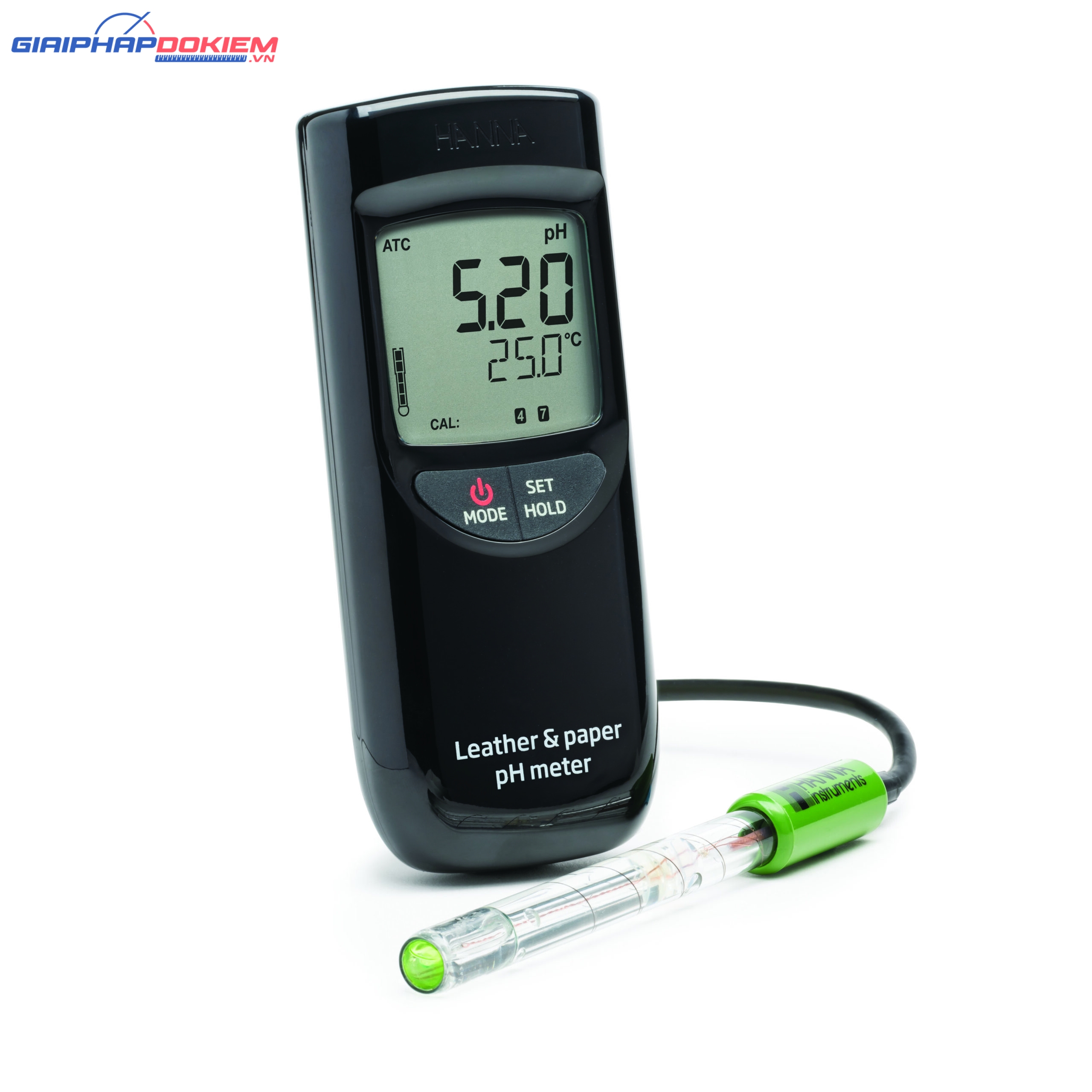 Máy Đo pH/Nhiệt Độ Cho Bề Mặt Giấy Và Da Thuộc Hanna HI99171 2 Máy Đo pH/Nhiệt Độ Cho Bề Mặt Giấy Và Da Thuộc Hanna HI99171