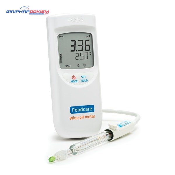 Máy Đo pH/Nhiệt Độ Trong Nước Ép Và Must Của Rượu Nho Hanna HI99111 5 Máy Đo pH/Nhiệt Độ Trong Nước Ép Và Must Của Rượu Nho Hanna HI99111