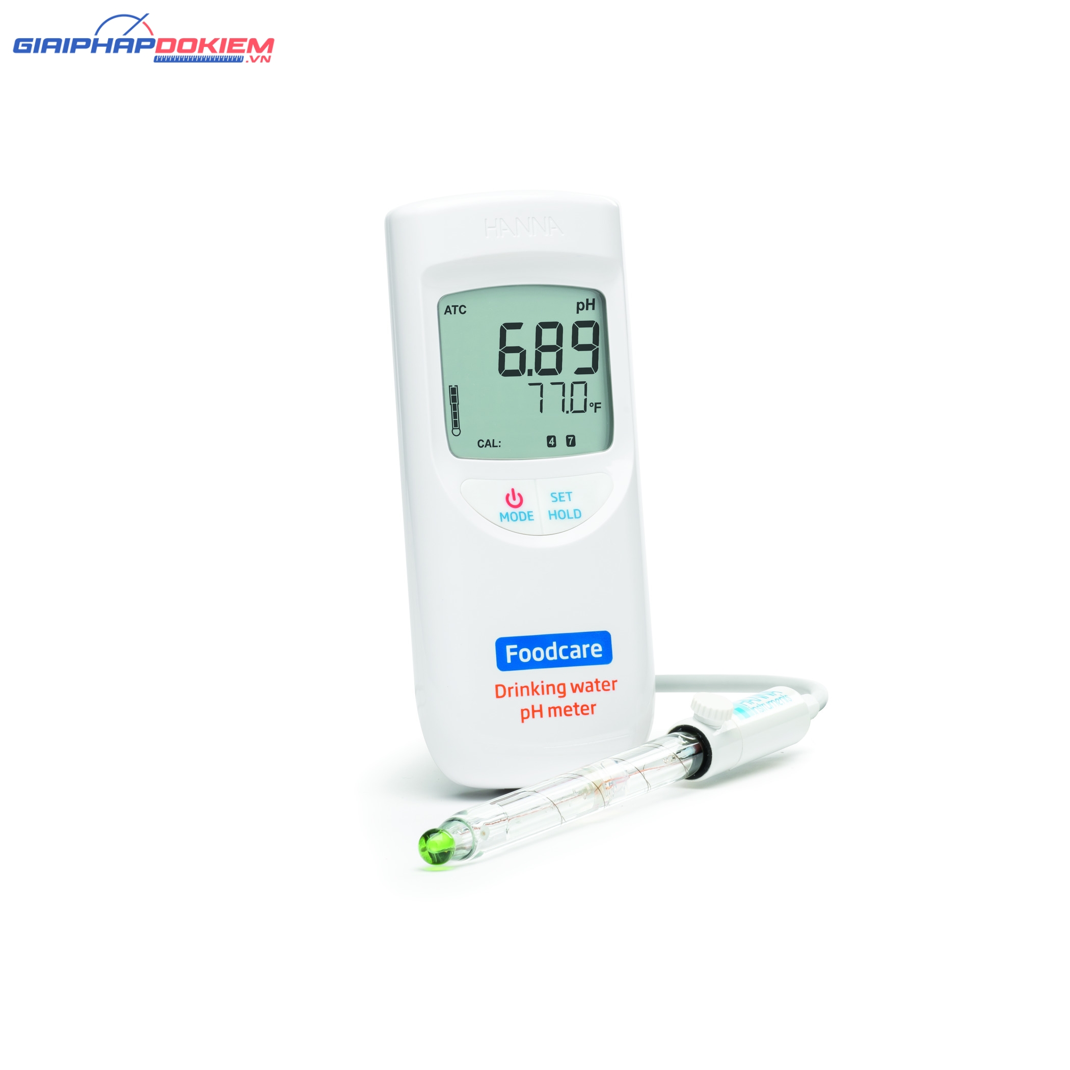 Máy Đo pH/Nhiệt Độ Trong Nước Uống Hanna HI99192 2 Máy Đo pH/Nhiệt Độ Trong Nước Uống Hanna HI99192