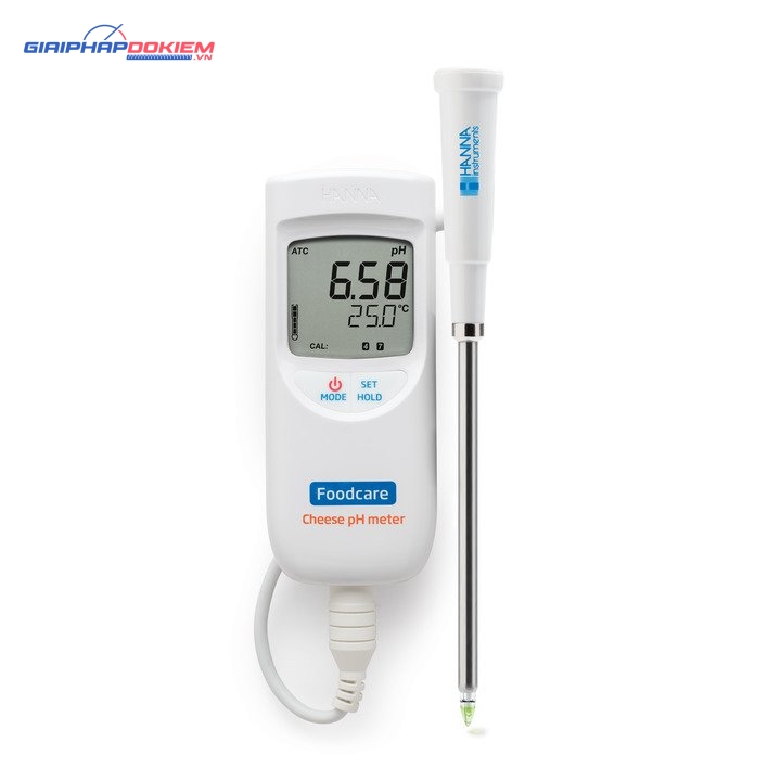 Máy Đo pH/Nhiệt Độ Trong Pho Mát Hanna HI99165 Máy Đo pH/Nhiệt Độ Trong Pho Mát Hanna HI99165