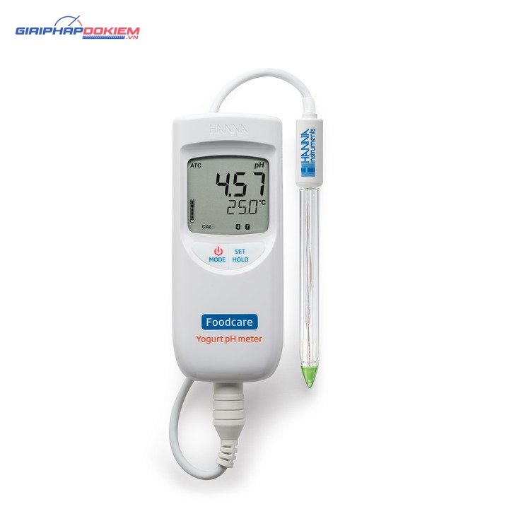 Máy Đo pH/Nhiệt Độ Trong Sữa Chua Hanna HI99164 Máy Đo pH/Nhiệt Độ Trong Sữa Chua Hanna HI99164