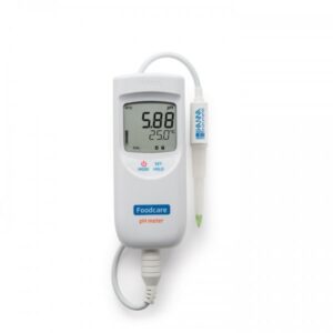Máy Đo pH/Nhiệt Độ Trong Sữa Chua, Phô Mai Và Thực Phẩm Bán Rắn (HACCP) Hanna HI99161