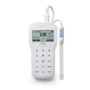 Máy đo pH/Nhiệt Độ Trong Sữa Với Độ Phân Giải ±0.002 pH Hanna HI98162