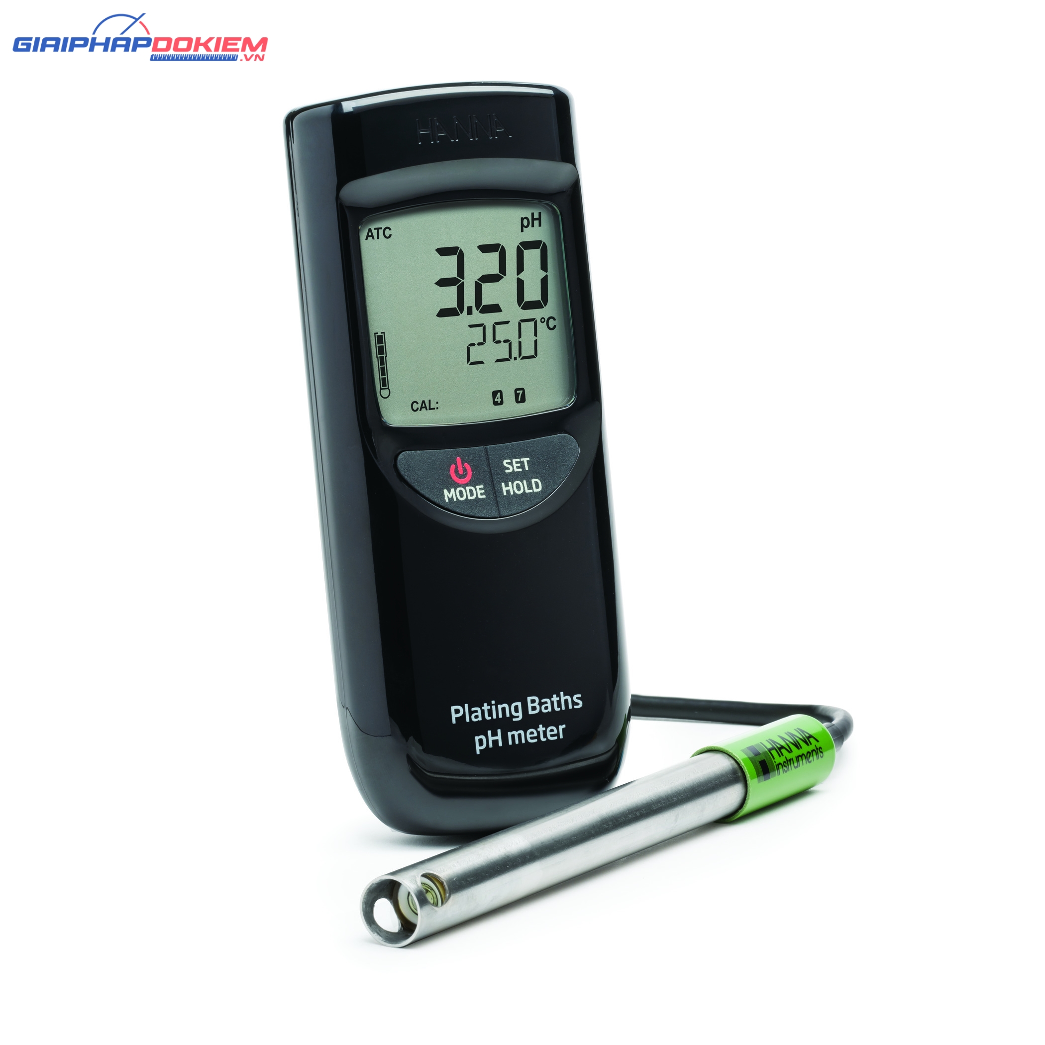 Máy Đo pH/Nhiệt Độ Trong Xi Mạ Hanna HI99131 2 Máy Đo pH/Nhiệt Độ Trong Xi Mạ Hanna HI99131