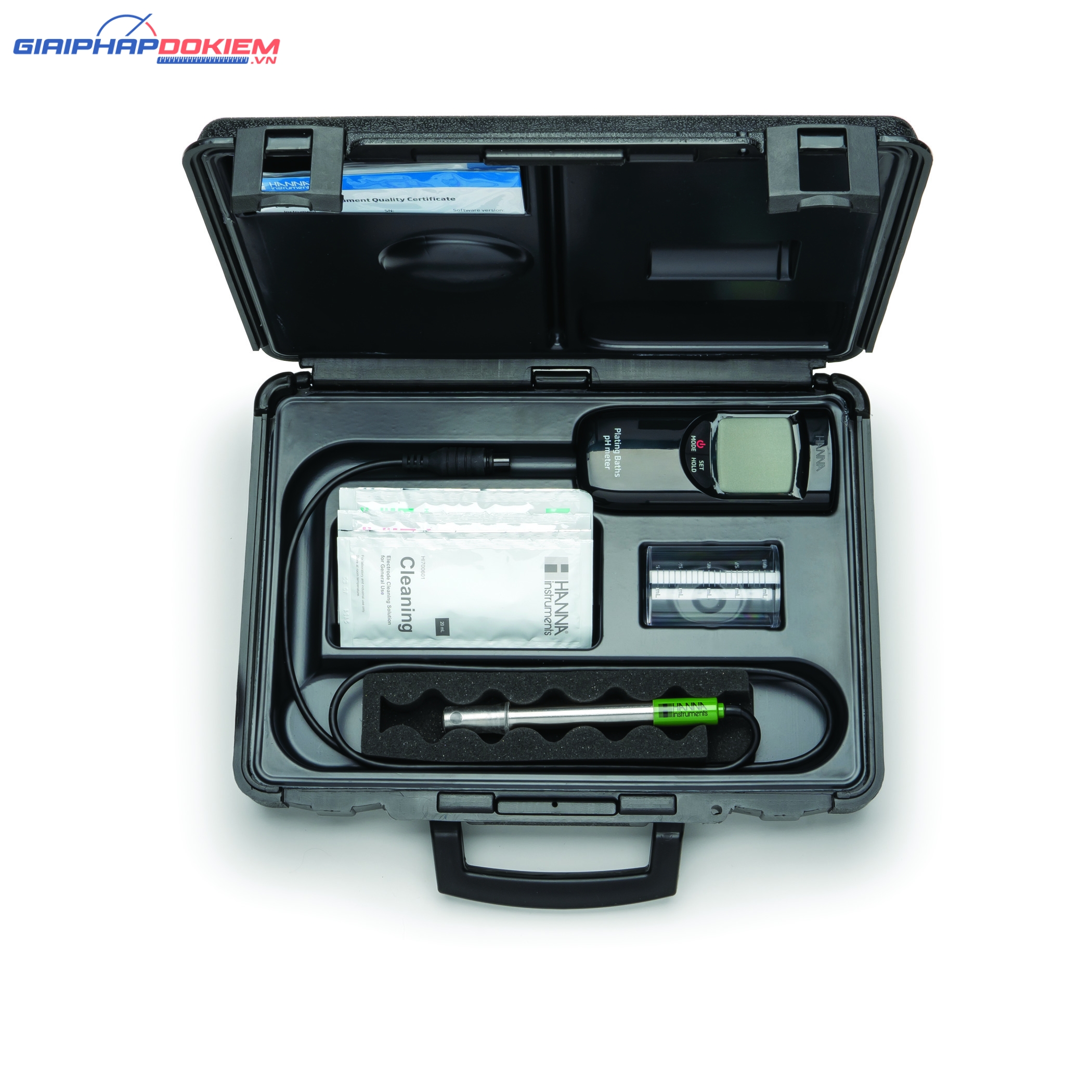 Máy Đo pH/Nhiệt Độ Trong Xi Mạ Hanna HI99131 3 Máy Đo pH/Nhiệt Độ Trong Xi Mạ Hanna HI99131