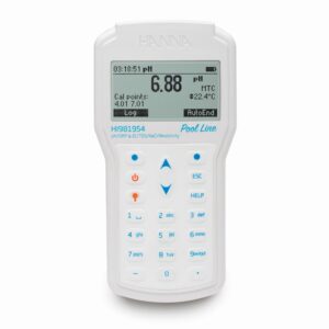 Máy Đo pH/ORP/EC/TDS/Độ Mặn/Trở Kháng/Áp Suất/Nhiệt Độ Chống Thấm Nước Chuyên Hồ Bơi Hanna HI981954