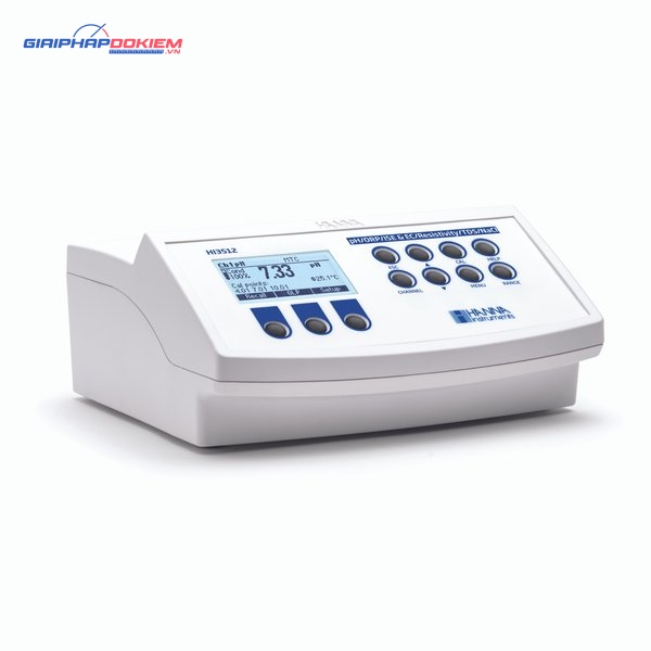 Máy Đo pH/ORP/ISE Và EC/TDS/Độ Mặn/Trở Kháng Để Bàn 2 Kênh Không Kèm Điện Cực Hanna HI3512-02 4 Máy Đo pH/ORP/ISE Và EC/TDS/Độ Mặn/Trở Kháng Để Bàn 2 Kênh Không Kèm Điện Cực Hanna HI3512-02