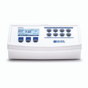 Máy Đo pH/ORP/ISE Và EC/TDS/Độ Mặn/Trở Kháng Để Bàn 2 Kênh Không Kèm Điện Cực Hanna HI3512-02