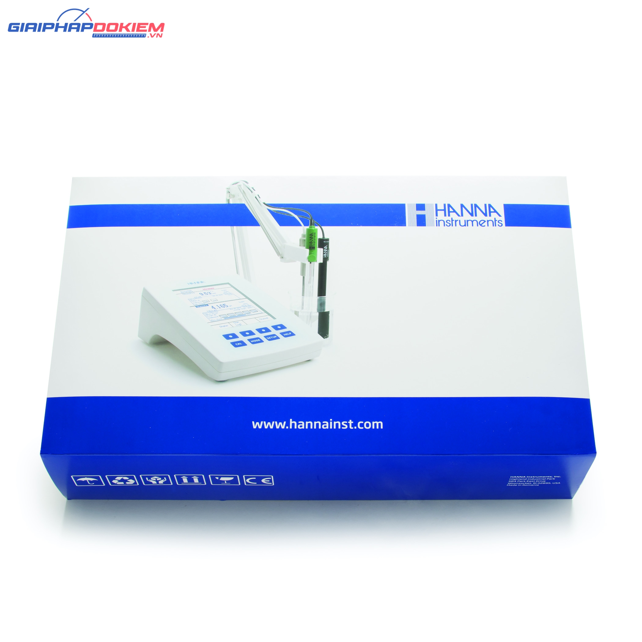 Máy Đo pH/ORP Và EC/TDS/Độ Mặn/Trở Kháng Để Bàn Hanna HI5521-02 3 Máy Đo pH/ORP Và EC/TDS/Độ Mặn/Trở Kháng Để Bàn Hanna HI5521-02